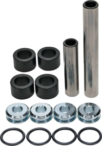 Rear Independent Suspension Linkage Rebuild Kit Black, Silver 
