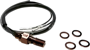 Hydraulic Brake Light Switch Black