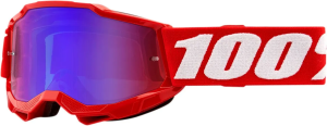 Ochelari Copii 100% Accuri 2 Neon Red Blue/Red Mirror