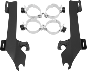 Fats/slim Windshield Trigger-lock Complete Mount Kit Black