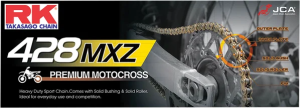 428 Mxz Drive Chain Black, Gold, 1, nordicamoto.ro