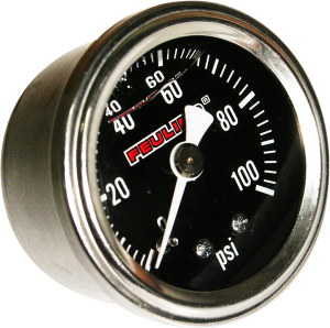 Oil Pressure Gauge Black