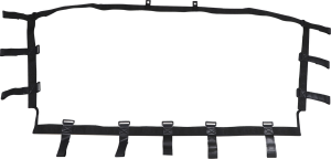 Parbriz spate Utv, negru 