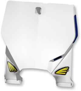 Stadium Number Plate White