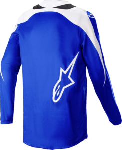 Tricou Alpinestars Fluid Narin Blue/White 2XL, 2, nordicamoto.ro