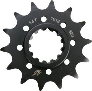 Lightweight Steel Sprocket Black, Zinc, 1, nordicamoto.ro