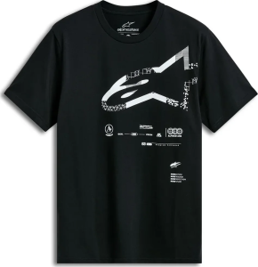 Tricou Alpinestars Geografica Csf Black L, 1, nordicamoto.ro