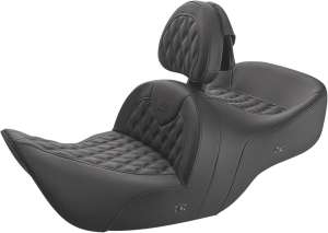 Roadsofa Lattice Stitch Heated Seat Black, 1, nordicamoto.ro