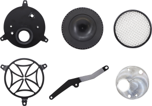 Air Cleaner Kit Black, 2, nordicamoto.ro