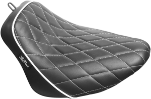 Bare Bones  Solo Seat Black, White, 1, nordicamoto.ro