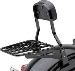 Luggage Rack For Cobra Sissy Bar Black