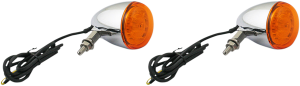 Probeam® Universal Led Bullet Bezel Turn Signals Chrome, 3, nordicamoto.ro