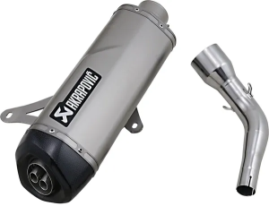 Stainless Steel Slip-on Line Scooter Muffler Raw 