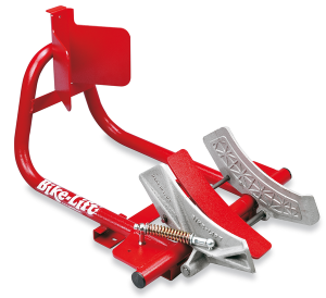 Automatic Wheel Clamp Red, Silver, 1, nordicamoto.ro