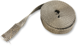 Woven Basalt Exhaust Wrap Kits Brown, 1, nordicamoto.ro
