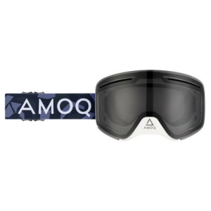 Ochelari Snowmobil AMOQ Vision Vent+ cu lentila magnetica Dark Camo - Smoke