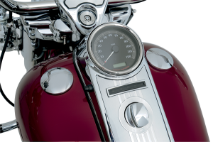Gas Cap With Paint Protectors Chrome