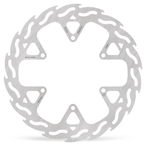 Flame Series Fixed Rotor Silver, Stainless Steel