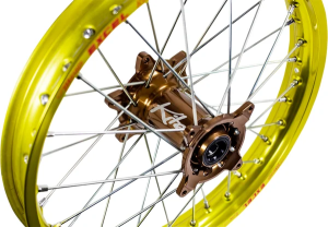 Elite Mx-en Wheel, Silver Spokes Gold, 2, nordicamoto.ro