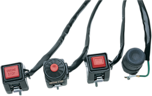 MOOSE RACING Kill Switch Black, Red, 2, nordicamoto.ro