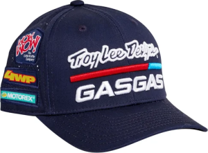 TLD GASGAS TEAM CURVED CAP NAVY, nordicamoto.ro