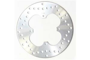 Round D-series Fixed Offroad Brake Rotor Silver, Stainless Steel, 1, nordicamoto.ro