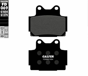 Semi-metallic Brake Pads