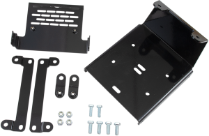 Winch Mount Black 