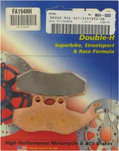 Sintered (r)hh(r) Brake Pads