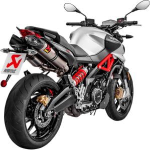 Akrapovic Slip-On Muffler Aprilia SL 900 Shiver dreapta și stânga titan - S-A9SO1-HDT/1