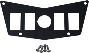 Center Dash Plate Black, 2, nordicamoto.ro
