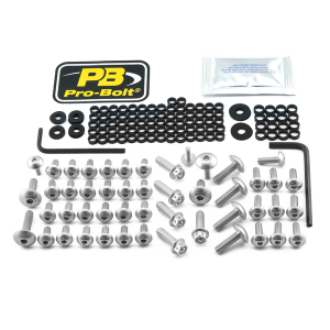 Fairing Bolt Kit For Bmw Silver