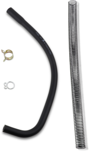 Hose And Clamp Kit Black, 2, nordicamoto.ro