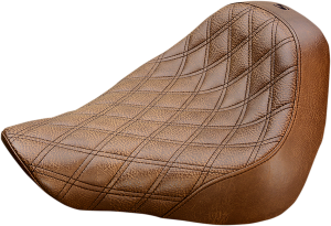 Renegade Lattice Stitch Solo Seat Brown