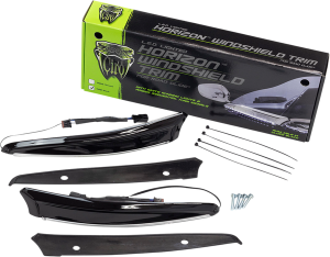 Horizon Led Lighted Windshield Trim Black, 1, nordicamoto.ro