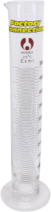500ml Glass Cylinder Clear
