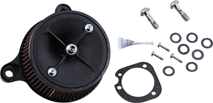 Super Stock Stealth Air Cleaner Kit Black, 1, nordicamoto.ro