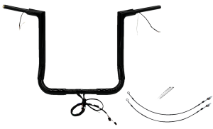 Plug & Play Ez Install 1-1/2(r) Flat Top Handlebar Kit Black, 1, nordicamoto.ro