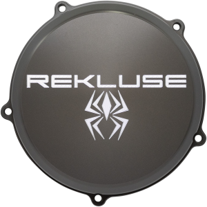 Clutch Cover Black, Anodized