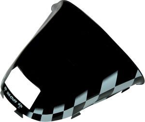 Snowmobile Windshield Black, White, 1, nordicamoto.ro
