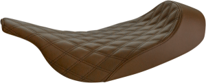 Renegade Lattice Stitch Solo Seat Brown, 1, nordicamoto.ro