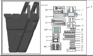 Piese CFMoto, LH@RH HALF-DOOR ASSY, nordicamoto.ro
