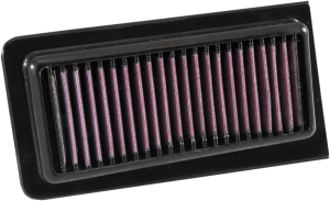 Scooter Replacement High-flow Air Filter Black, Red, 1, nordicamoto.ro