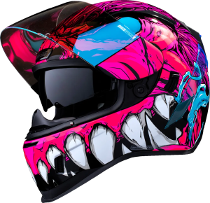 Casca Icon Airform Manik'rr Mips Pink, 17, nordicamoto.ro