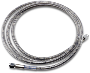 Universal Brake Line Silver, Clear-coated