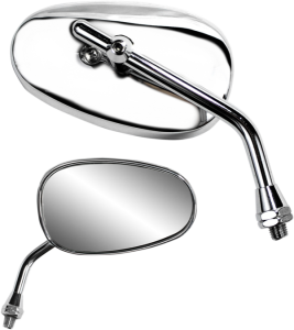 Classic (r)harley Look(r) Mirror Silver