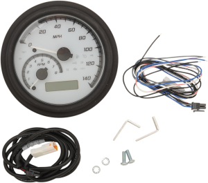 Mvx Series Analog Gauge System White, Gray, 1, nordicamoto.ro
