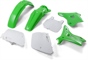 Full Body Replacement Plastic Kit Green, White