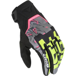 Manusi de vara MACNA RECON 2.0 ALDEGUER EDITION XL Negru/Galben fluo, 3, nordicamoto.ro