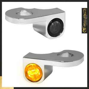 Nano Series Handlebar Turn Signals Chrome